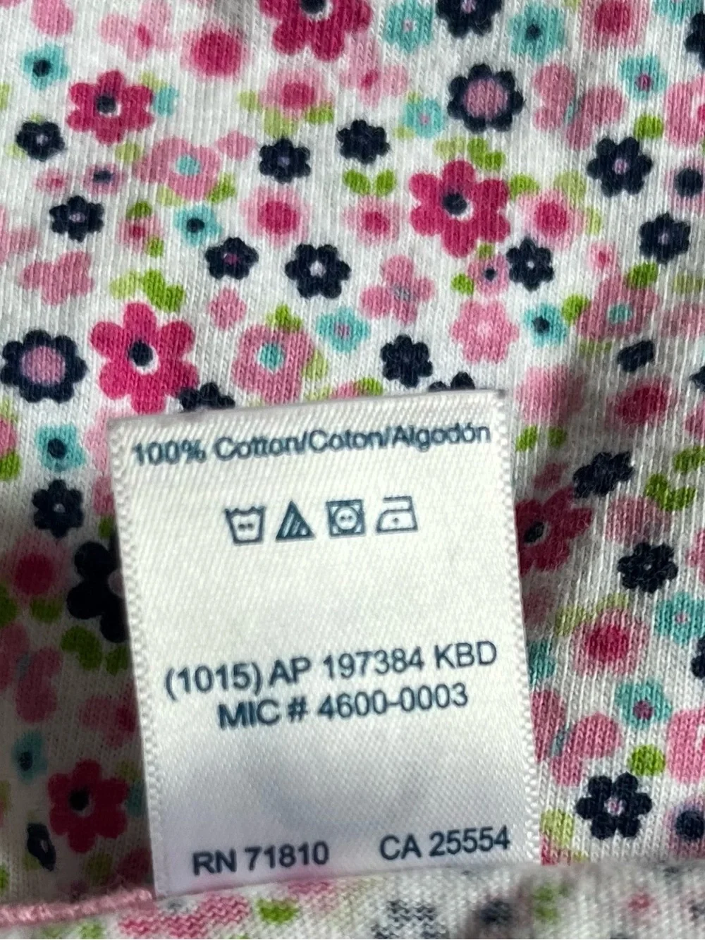 COTTON 0-3 MO Girl PINK FLORAL 7 Piece Bundle. Live Show Listing. $10 starts.